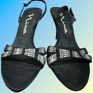 Nina Sparkly, Strappy Heels